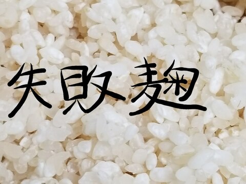 米麹ご飯　失敗米麹を美味しく消費しよう！